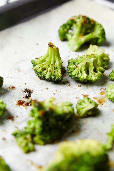 Roasted Frozen Broccoli Food Faith Fitness