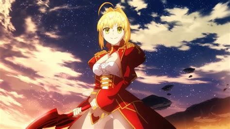 Fate Extra Last Encore Nero Saber Fate Extra Saber Fate Anime Series