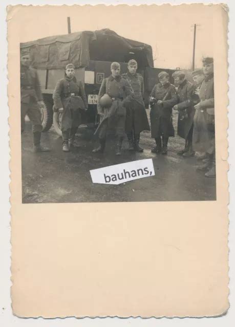 FOTO WEHRMACHT SOLDATEN LKW Kennung 2 WK 8459x EUR 5 00 PicClick DE