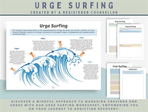 Urge Surfing Sobriety Addiction Recovery Cbt Counselling Tools