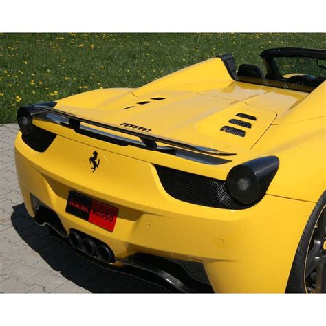 Ferrari 458 Italia Spider Novitec Carbon Fibre Rear Spoiler