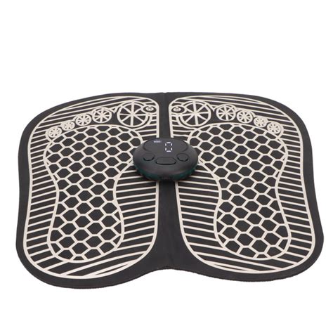 Electric Foot Massager Mat Foot Massager Pad Microcurrent Pulse 8 Modes For Work Use Wish