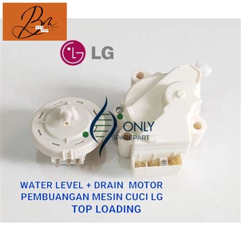 Jual Drain Motor Water Level Sensor Air Mesin Cuci Lg Turbo Drum Top