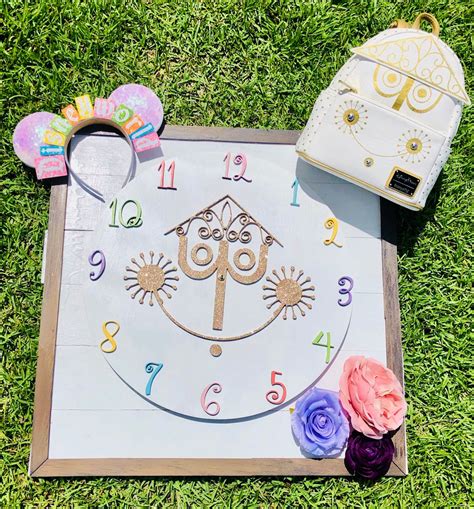 Colorful Its A Small World Clock Small World Ride Clock - Etsy