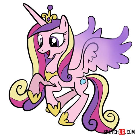 From Skies to Paper: How to Draw Princess Cadance from MLP