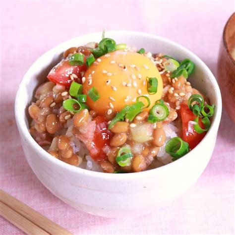 アレンジで豪華に！納豆たまごかけご飯 作り方・レシピ クラシル