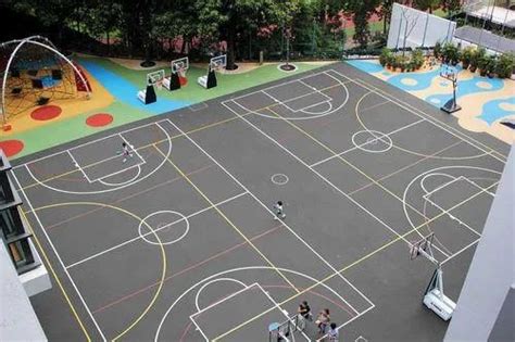 EPDM Rubber Basketball Court Flooring at Rs 75/square feet in Chennai