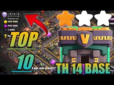 TOP 10 TH 14 Base Legend League Link Top Global Player Legenda Base