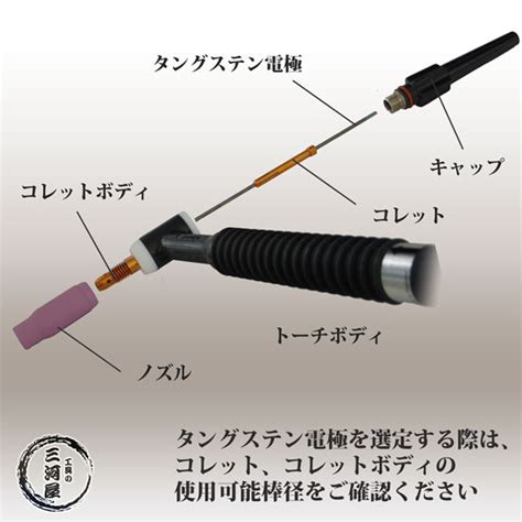 【楽天市場】高圧ガス工業 TIG溶接 用 タングステン電極棒 トリタン 2％ トリア 入 φ 1.6mm 150mm 10本：工具の三河屋