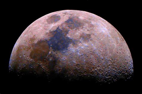 The Colors Of The Moon Astronomy