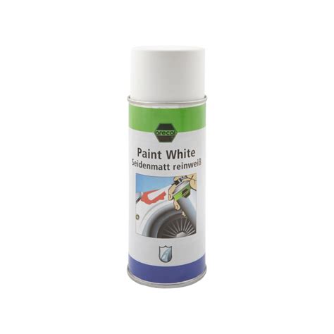 Arecal Paint Spray White Matt RAL 9010 400 Ml