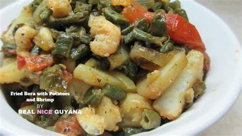 Fried Bora Long Beans With Potatoes And Shrimp Step By Step Recipe