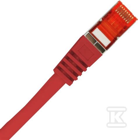 Patchcord F Utp Kat Pvc M Czerwony Alantec Kks Cze