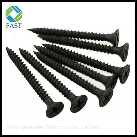 Phillips Black Phosphated Bugle Head Self Tapping Drywall Screw