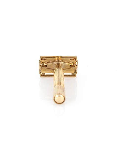 Epsilon Double Edge Butterfly Safety Razor Gold