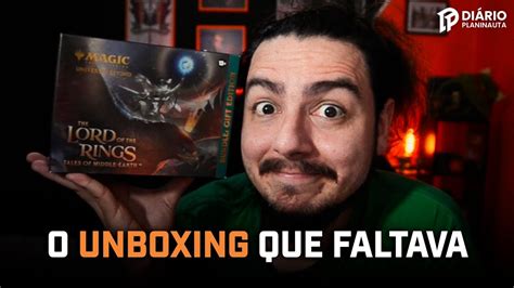 SENHOR DOS ANÉIS BUNDLE GIFT EDITION UNBOXING Magic The Gathering