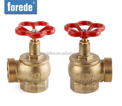 Forede Fire Hydrant Valves Copper Alloy For Fire Fighting Fireman