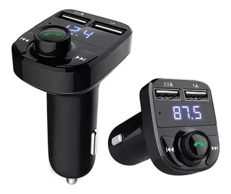 Adaptador Bluetooth Carro Carregador Usb Transmissor Fm Parcelamento