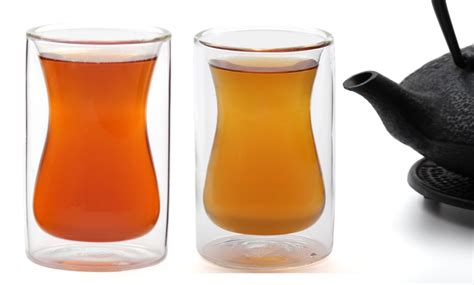 Epare Double Wall Turkish Tea Cups 2 Pack Groupon