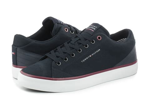 Tommy Hilfiger Sportska Elegancija Teget Plitke Patike Harlem Core 1d