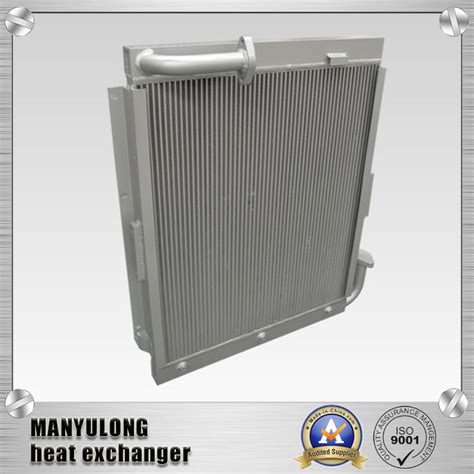 Engineer Machinery Aluminum Bar Plate Fin Air Radiator Cooler Heat