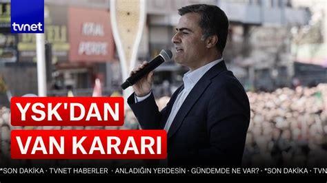 Van da mazbata DEM Parti ye verilecek YSK itirazı kabul etti YouTube