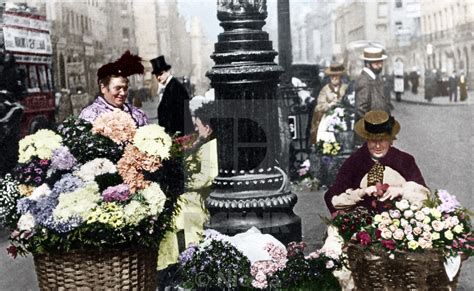 Flower Sellers Ladies Of London By Nicola £3100 London Photos