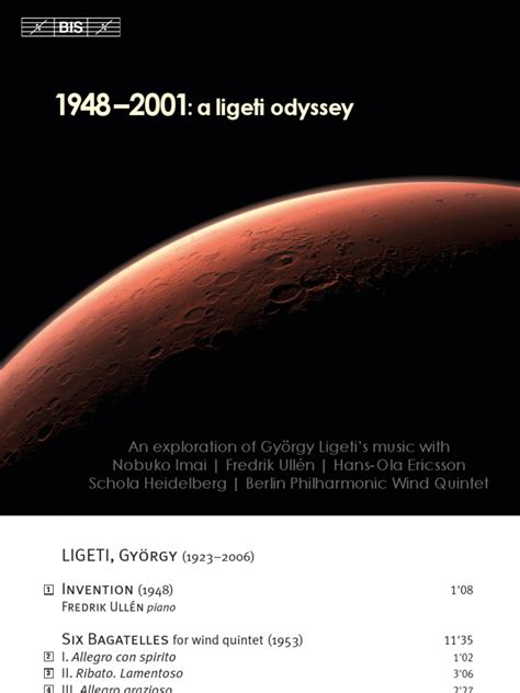 1948-2001 - A Ligeti Odyssey | PDF | Classical Music | Entertainment (General)