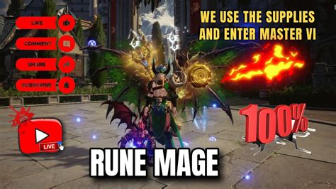 Mu Origin Rune Mage Gaiming We Use Tons Of Materials And Go Into