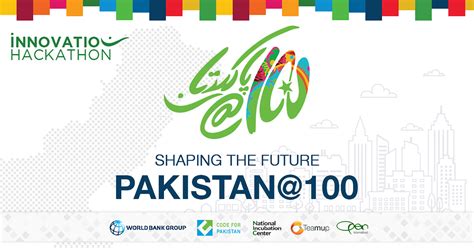 Pakistan100 Innovation Hackathon Branding And Posters Behance