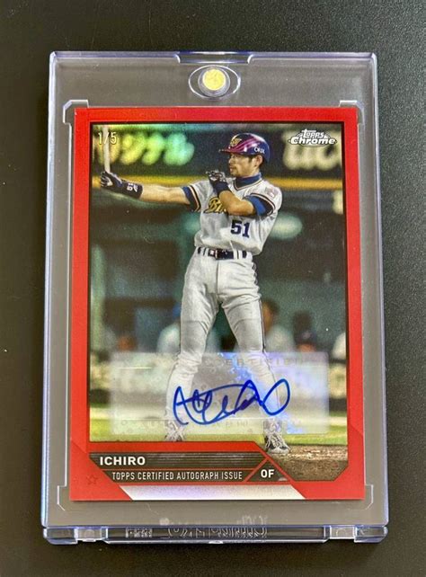 Topps Chrome Npb Ichiro Red Refractor