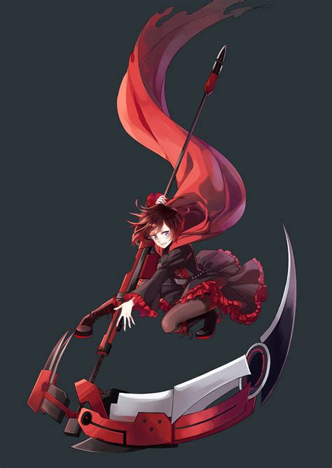 Ruby Rose Rwby Drawn By Lowah Danbooru