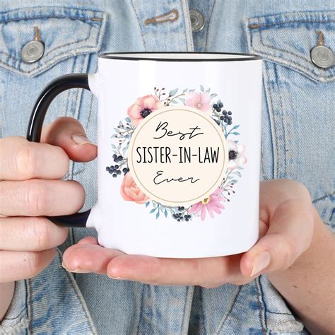 Sister In Law Mug Sister In Law T From Bride Sister In Etsy