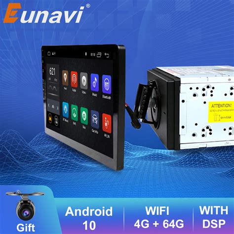 Eunavi Radio Con Gps Para Coche Reproductor Multimedia Con Android