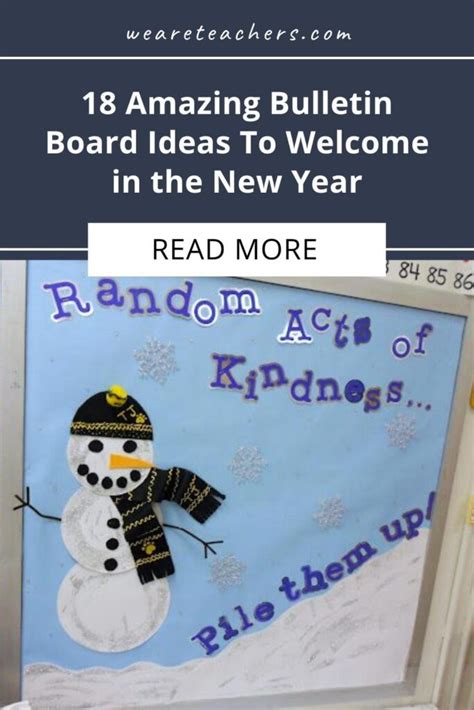 January New Year Bulletin Board Ideas