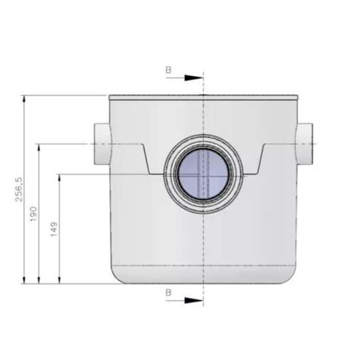 Caixa Gordura Pvc Redonda X Herc