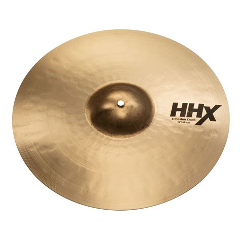 Sabian HHX 18 X Plosion Crash Cymbal Brilliant Finish At Gear4music