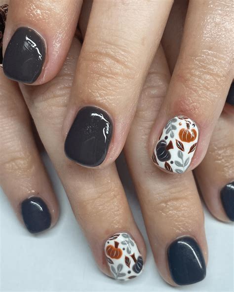 19 Simple Fall Nails You Need To Celebrate Autumn Kat And Blossom