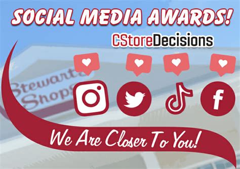 Stewarts Shops Received A 2023 Social Media Award From CStore