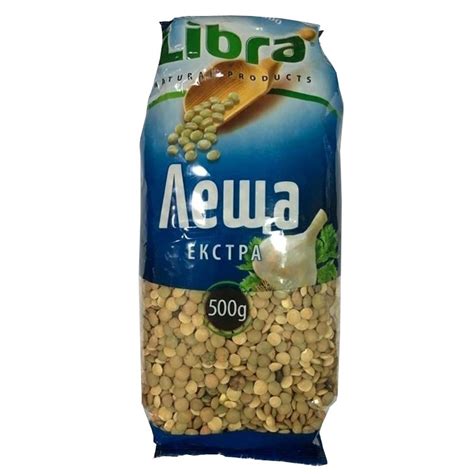 Alex Export. ЛЕЩА ЛИБРА 0.500КГ