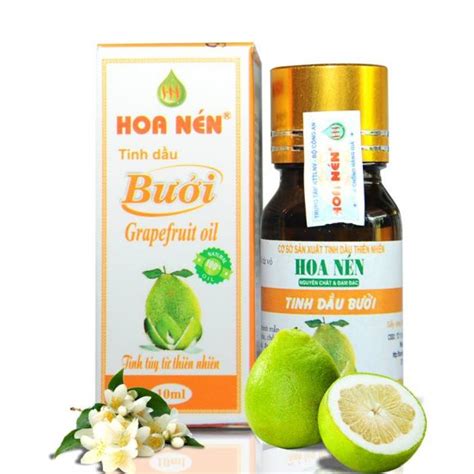 Tinh dầu Bưởi - Tinh dầu Hoa Nén 10ml - Đặc sản Xanh