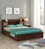 Buy Kosmo Jude King Size Bed In Sheesham Finish With Box Storage At