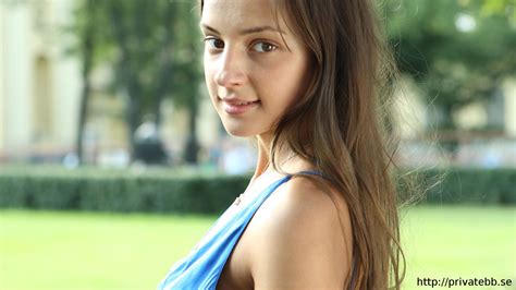 Maria Ryabushkina 1080p Brunette Blue Dress Women Hd Wallpaper