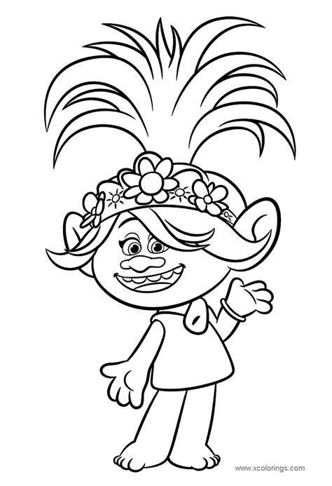 Trolls World Tour Coloring Pages