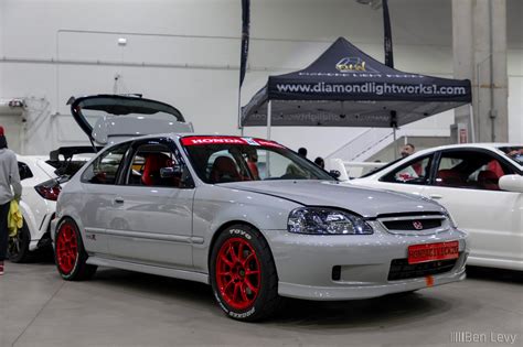 Grey 6th Gen Honda Civic Hatchback At Wekfest Chicago BenLevy