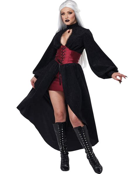 Vampire Corset Coat Womens Costume