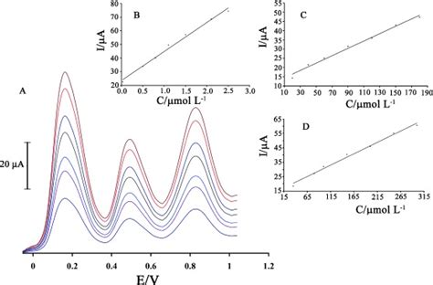 A SWVs Of Ru II ZnO CNTs CPE In 0 1 Mol L1 PBS PH 7 0 Containing