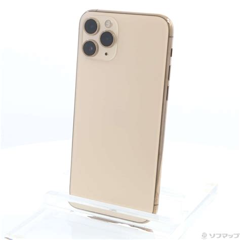 中古iPhone11 Pro 64GB ゴールド MWC52JA SIMフリー 2133034011372 リコレ ソフマップ