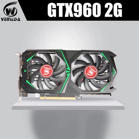 Veineda Graphics Cards Original Gtx 960 2gb 128bit Gddr5 1190mhz 7012mhz Video Card For Nvidia