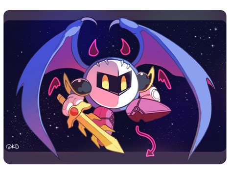 Devil Meta Knight By Koku Draws On Deviantart